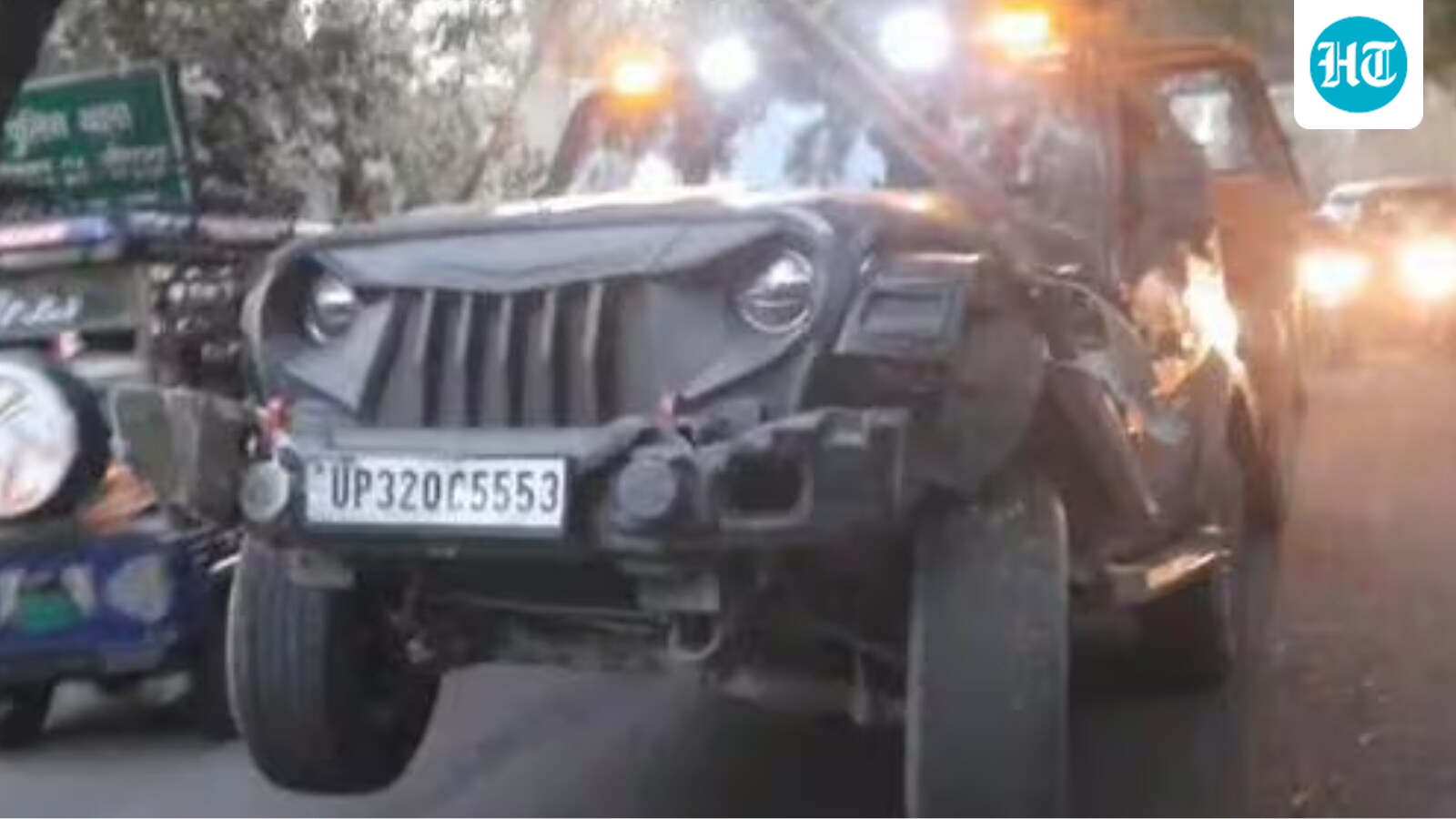 Delhi teen rents Thar SUV, crashes it into vehicles to avoid being seen by parents in Noida