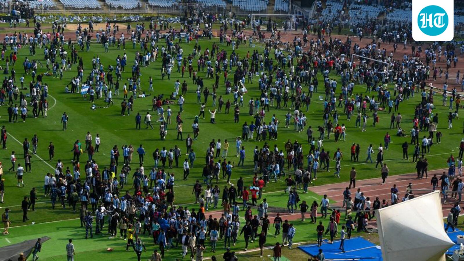 Messi tour: Min visibility leads to max chaos in Kolkata venue