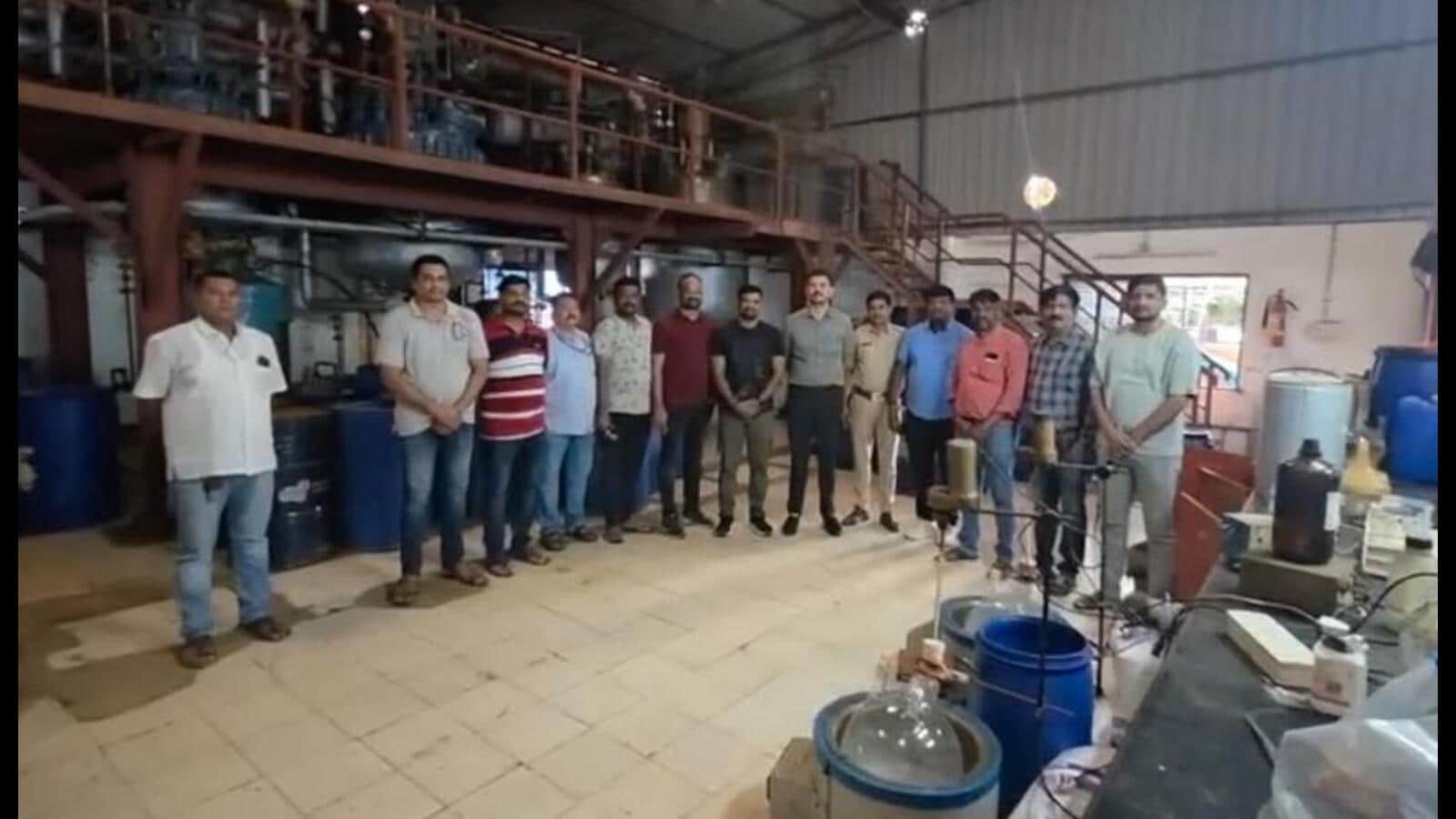 Maharashtra police bust drug lab in Hyd, 2 arrested: Cops