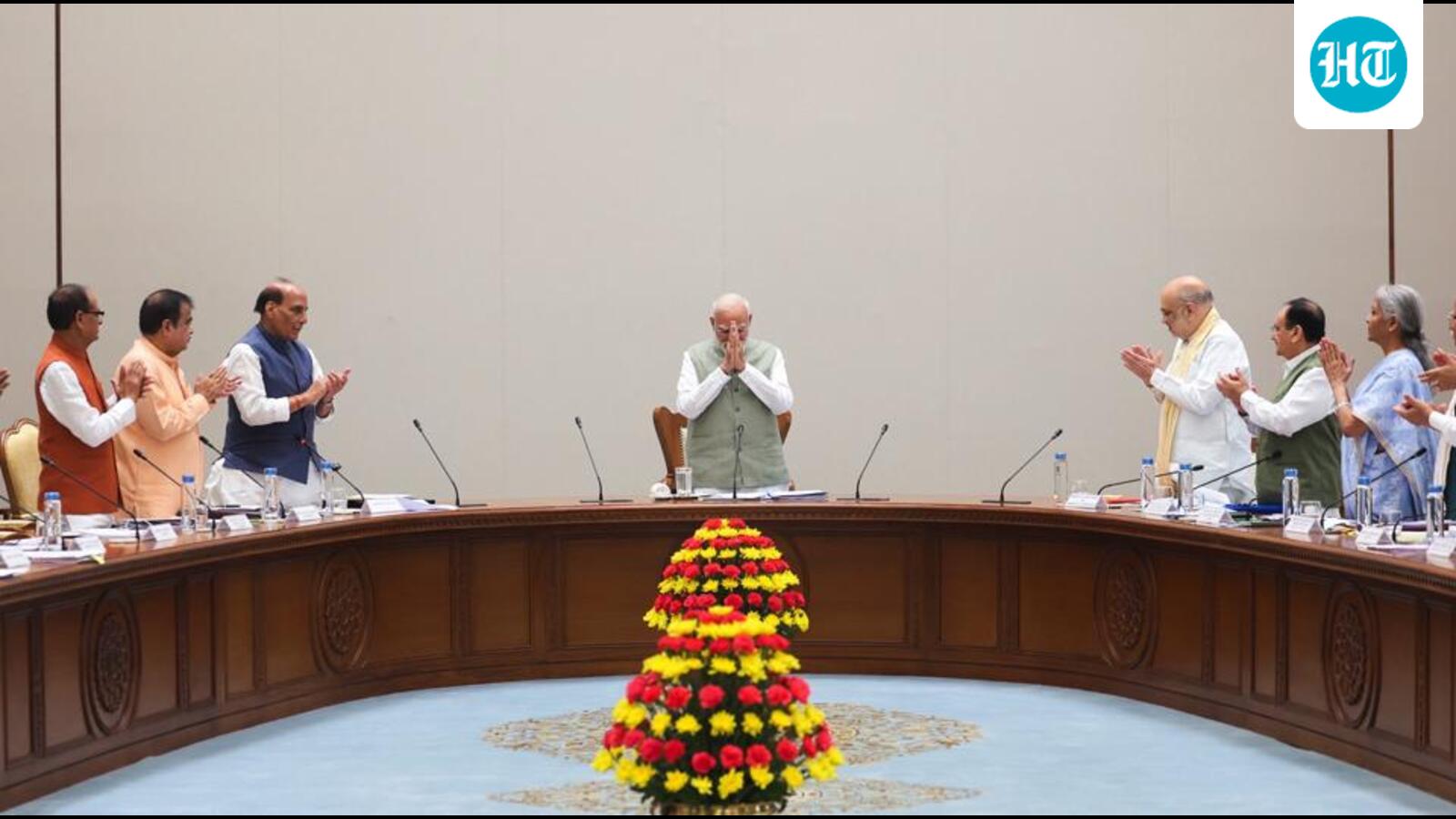 Union cabinet celebrates PM Modi as he completes record 4,399 days in office
