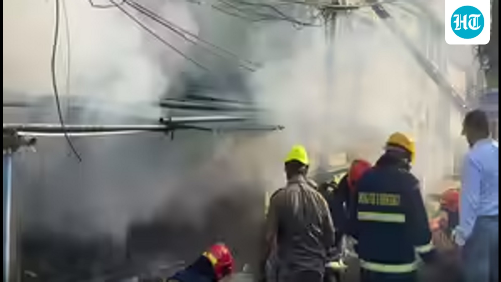 Fire rips through fish market in Odisha’s Cuttack, guts over 30 shops, bank