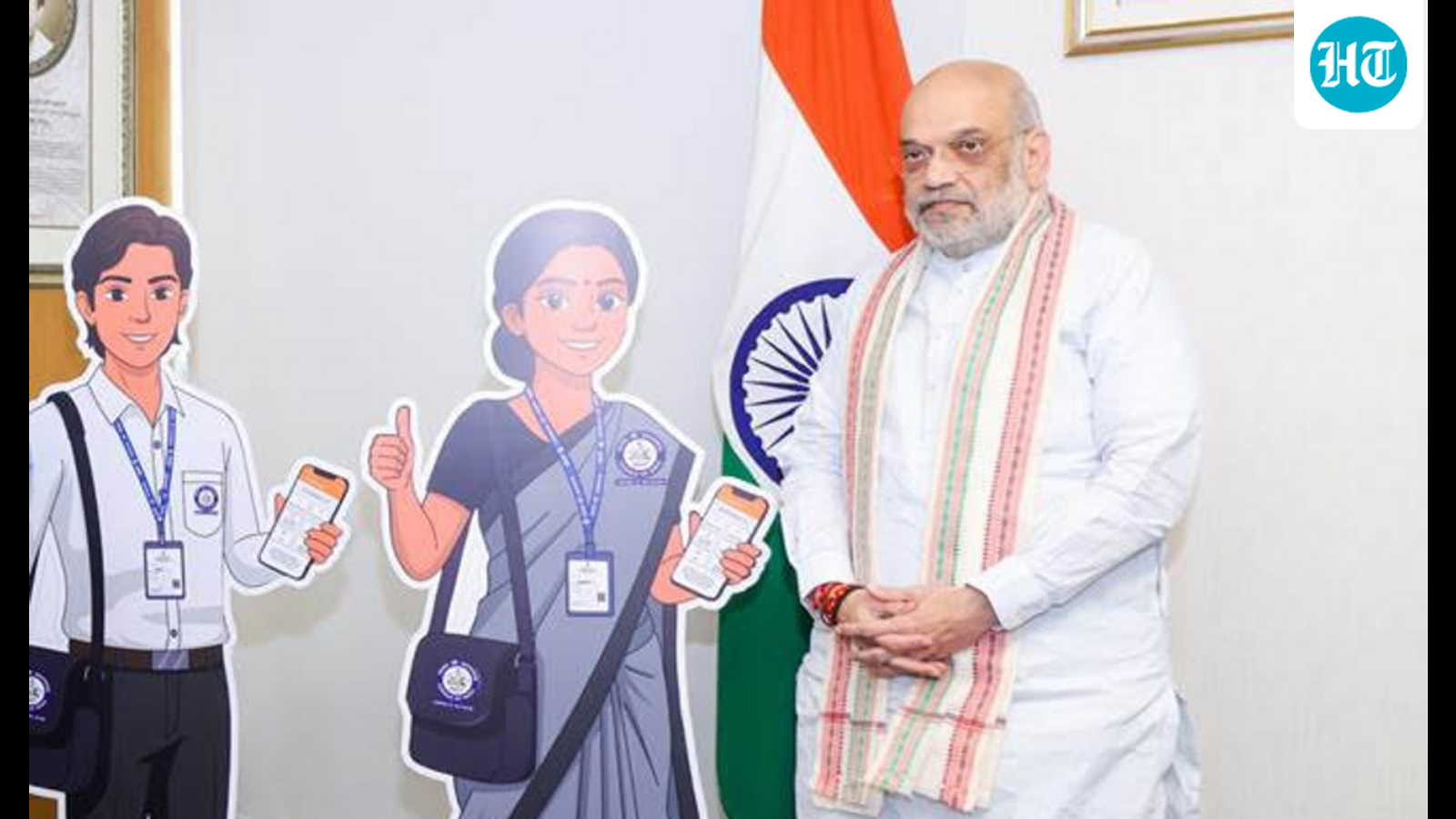 Census 2027: Amit Shah unveils digital tools, enumerator mascots Pragati, Vikas
