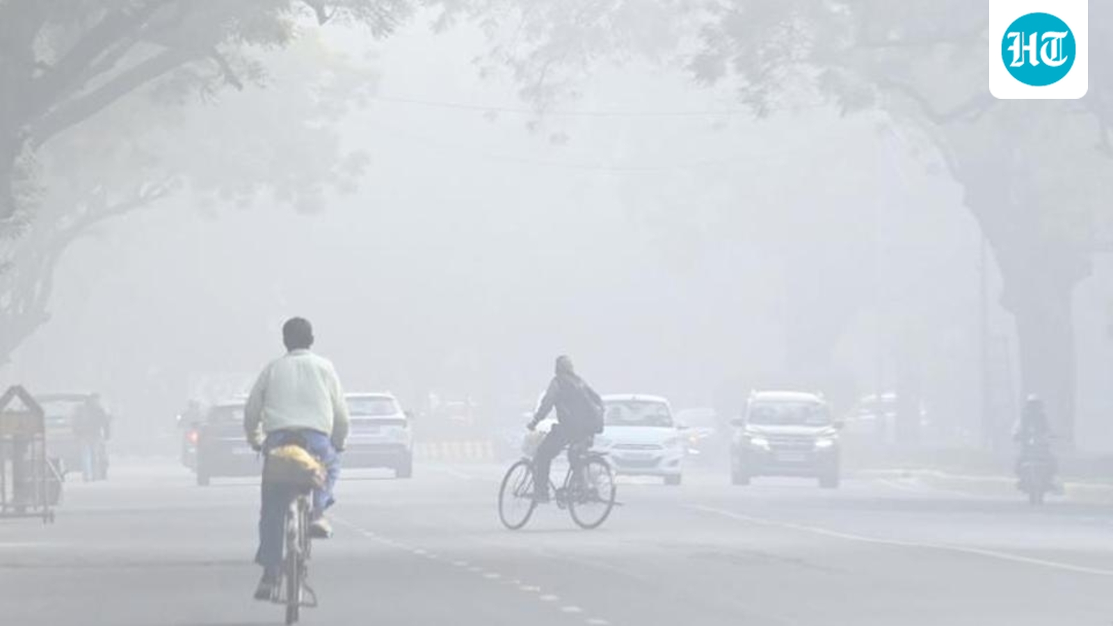 Fog blankets India as winter chill grows: Visuals from Delhi, Mumbai, Punjab, UP