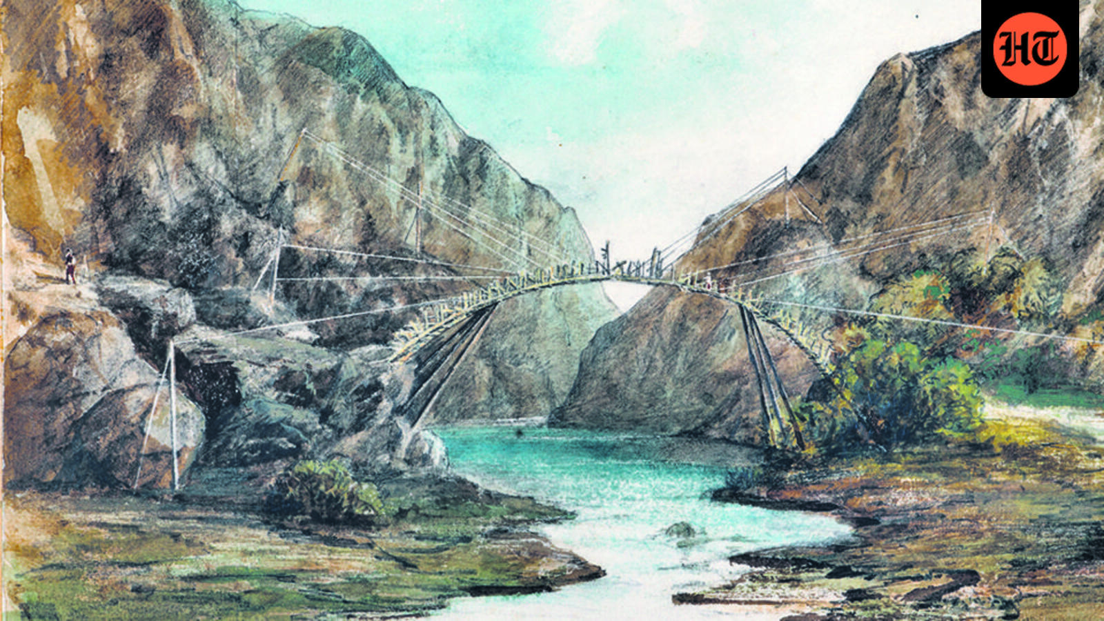 Himalaya from 170 yrs ago on display for 1st time: India’s first glimpse of work by German explorer-siblings