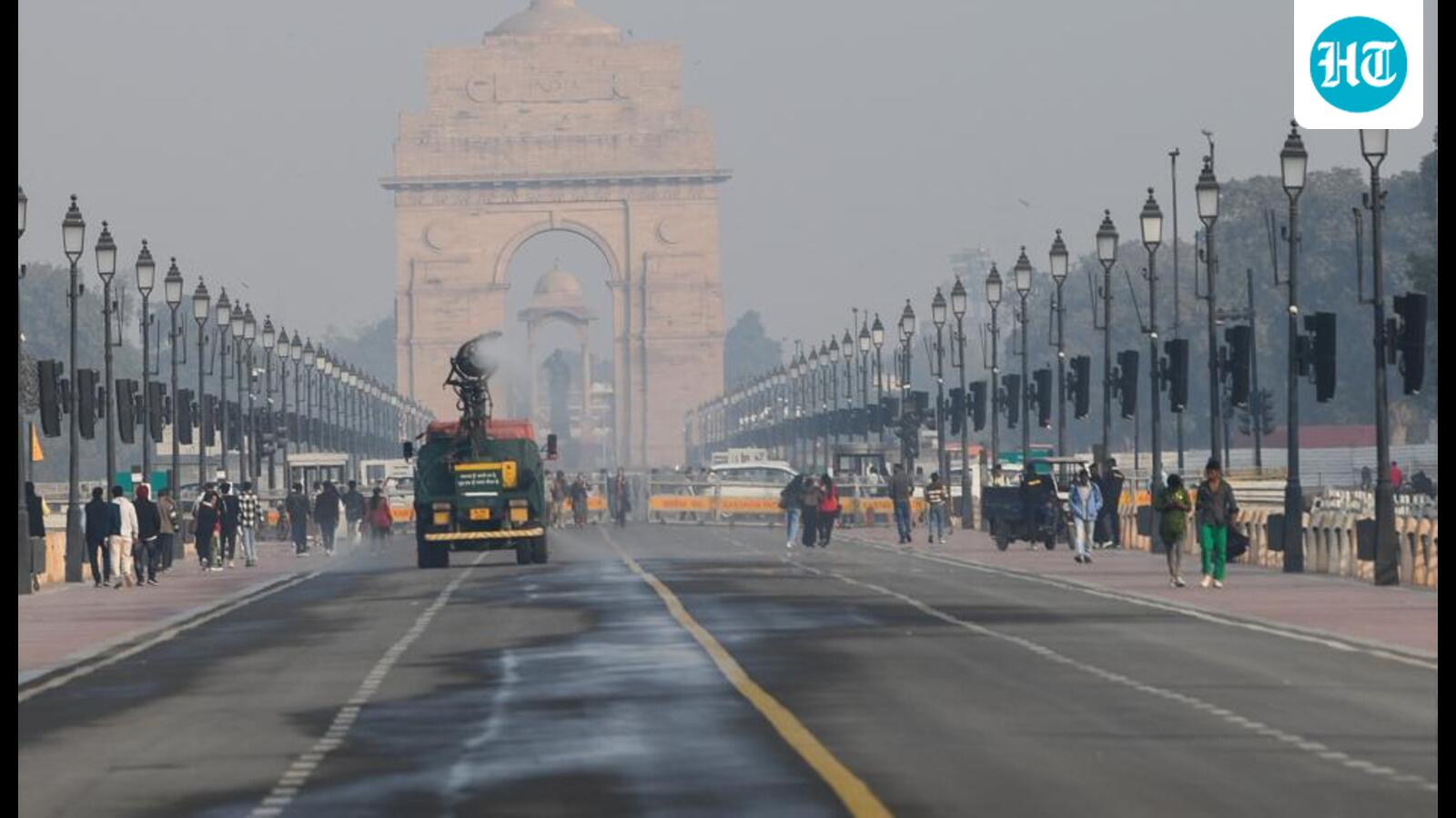 Delhi’s air quality remains ‘very poor’ amid fog in parts of city
