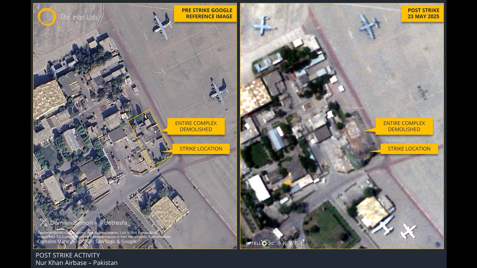 New imagery reveals part of Pakistani base razed after Indian airstrikes