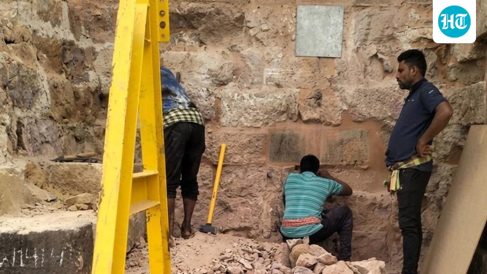 Odisha: ASI starts sand removal at Konark Sun Temple’s ‘Jagamohan’ after a century