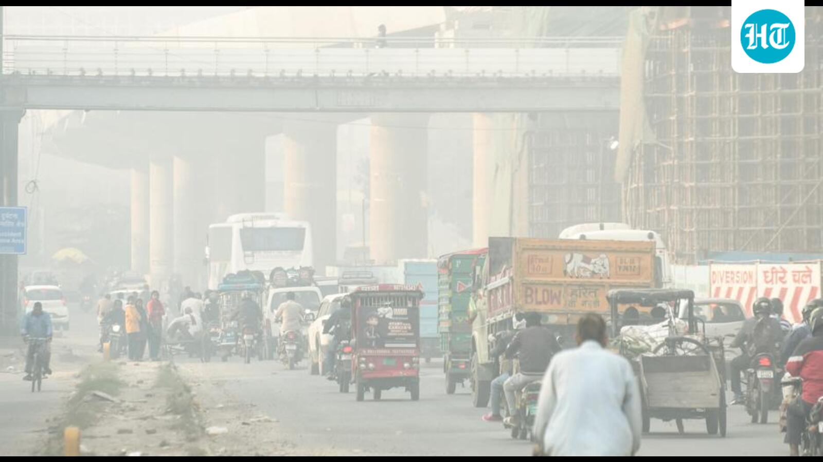 Delhi’s air quality plummets to ‘severe’ zone 1st time this season