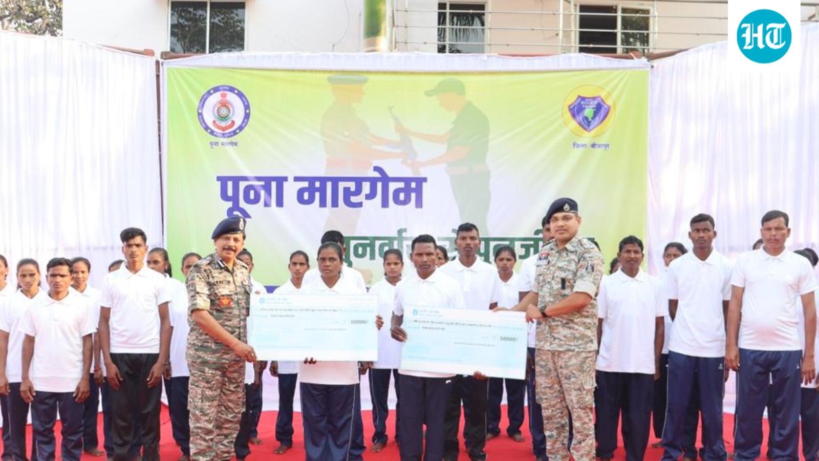 Chhattisgarh: 51 Maoists with  ₹1.61 crore bounty surrender in Sukma, Bijapur