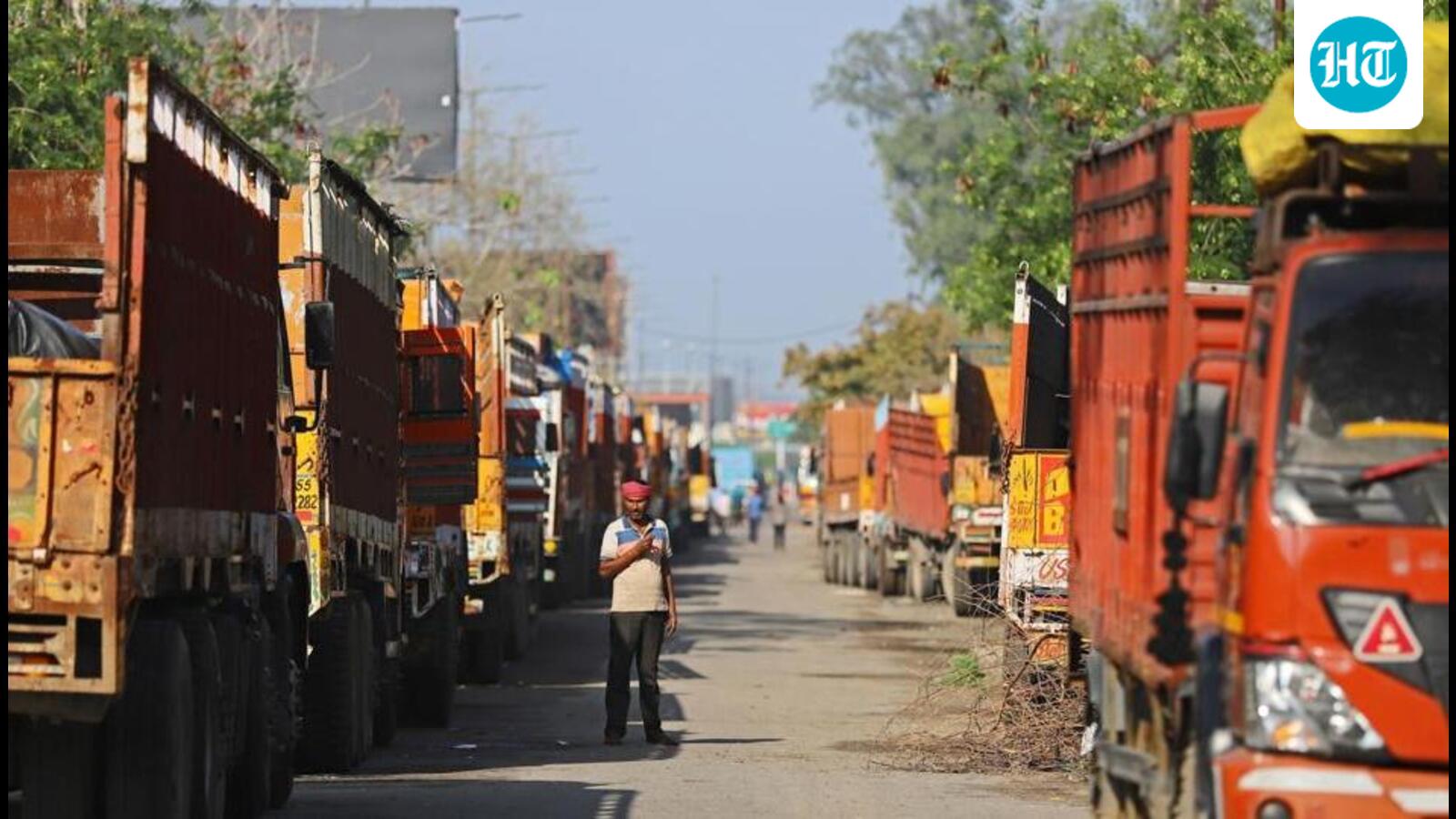Truckers begin indefinite strike across Rajasthan against new regulations