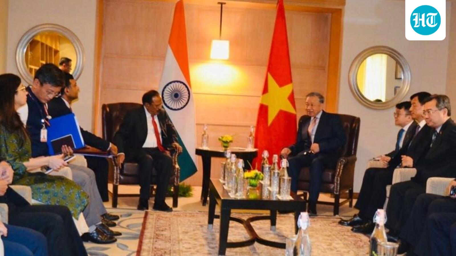 NSA Ajit Doval meets visiting Vietnam President To Lam
