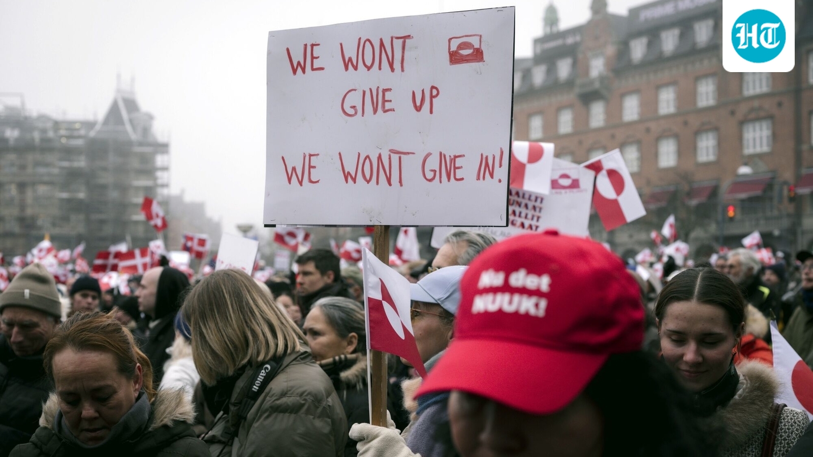 Thousands protest in Denmark against Trump's Greenland takeover plans