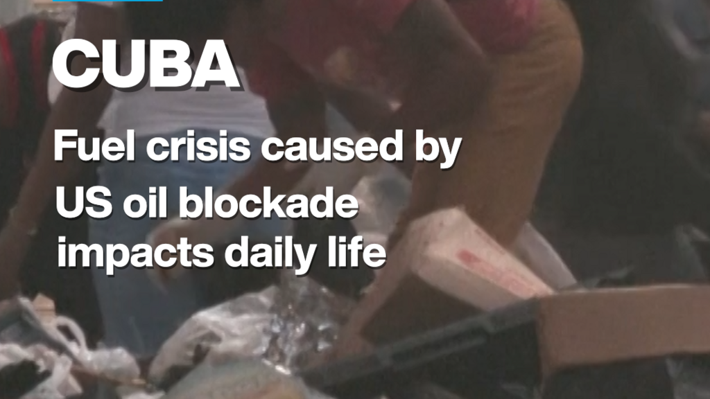 Cuba: Fuel crisis caused by US oil blockade impacts daily life