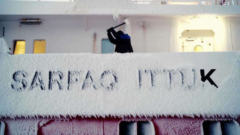 Aboard the Sarfaq Ittuk, Greenland's last ferry