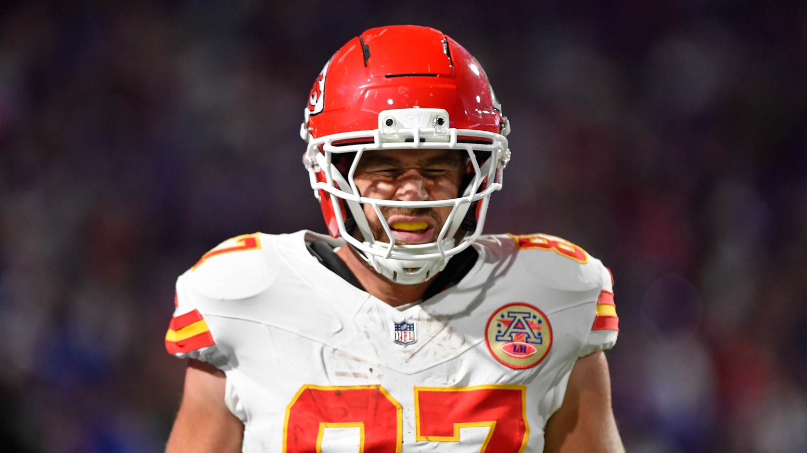 Travis Kelce injury update: Chiefs star sends 3-word warning to Bills fans; Cole Bishop in focus