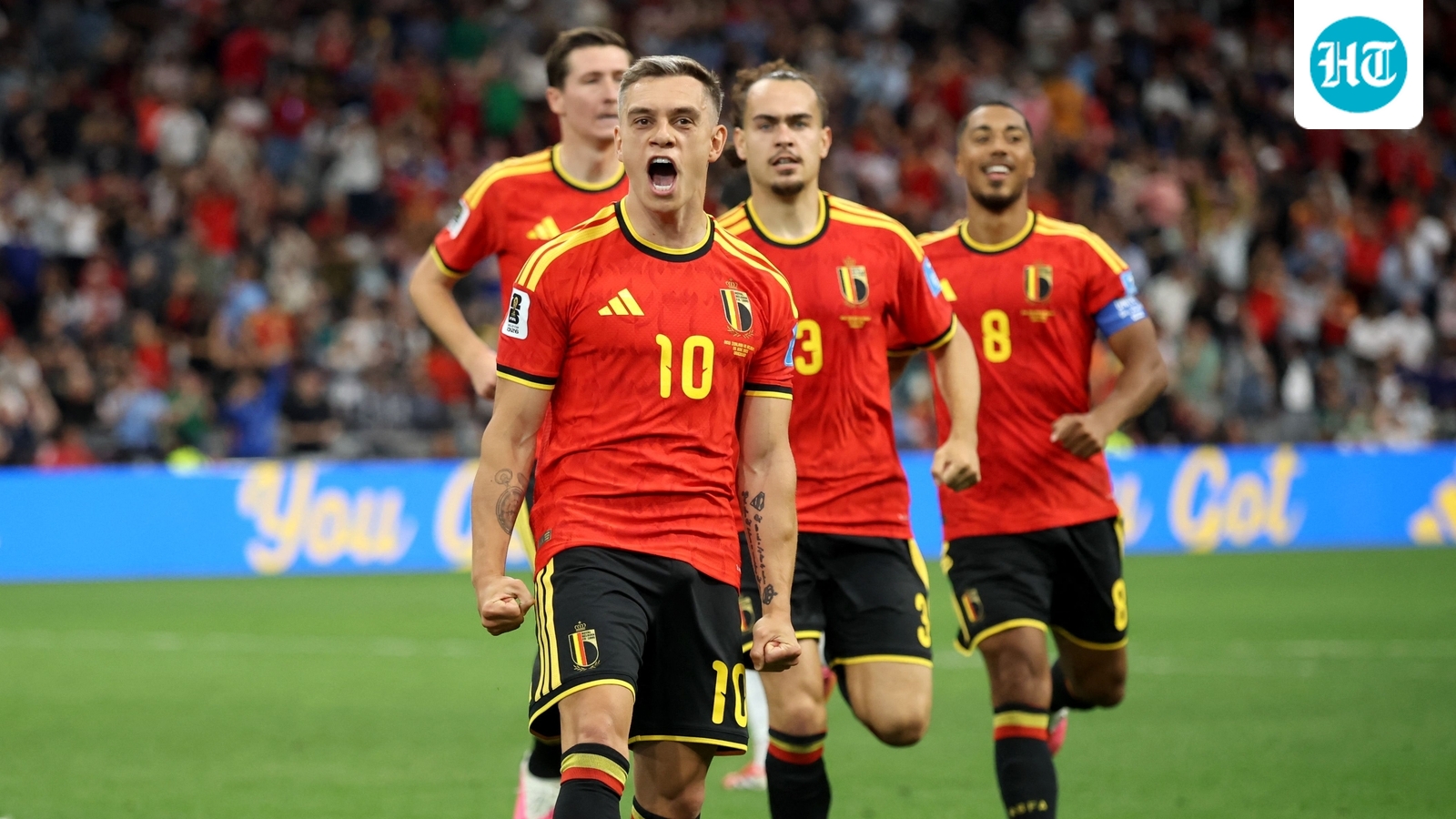 Leandro Trossard nets brace as Belgium enter knockout stage in style with 5-1 win over New Zealand