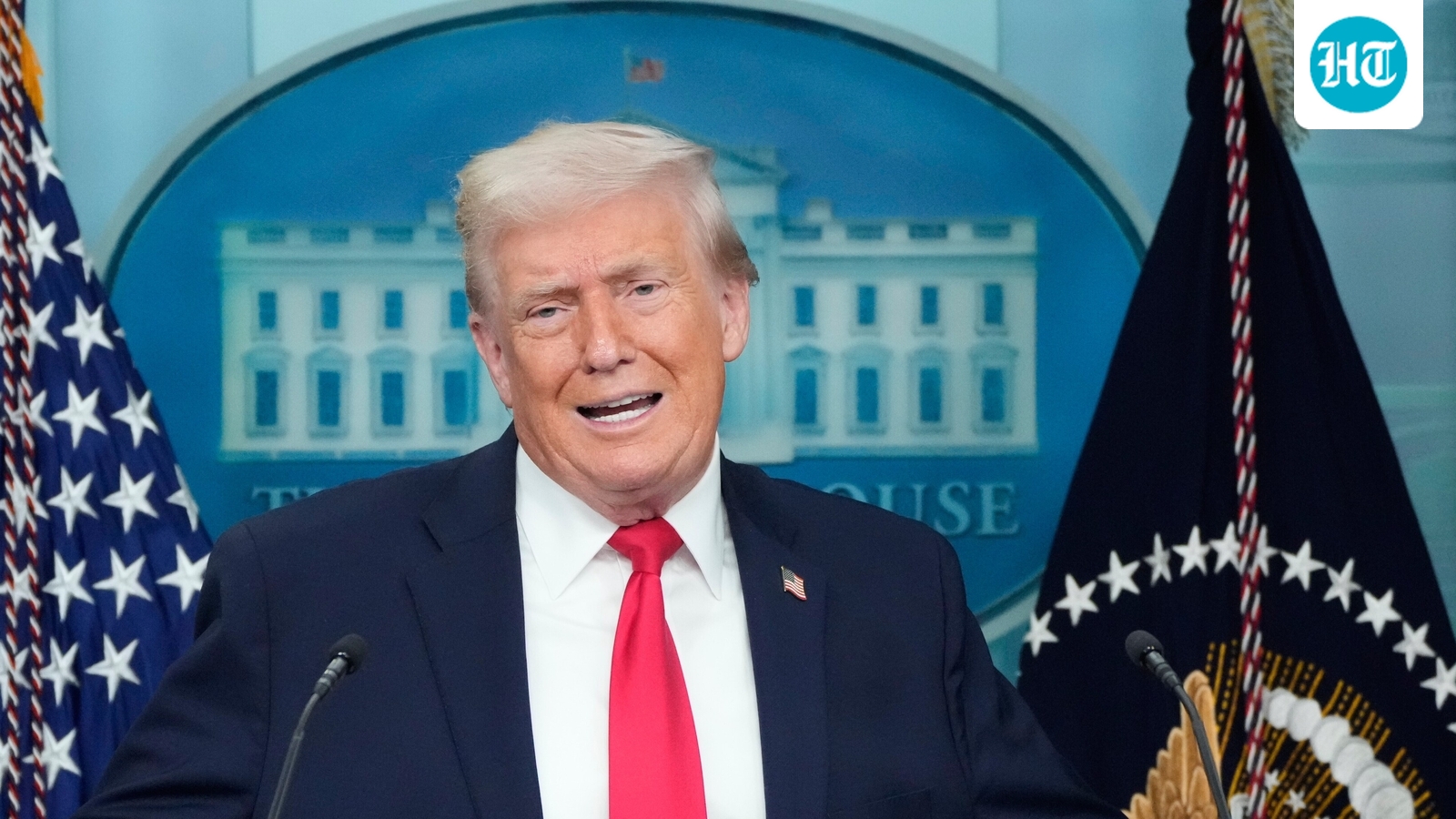 Trump at White House press briefing: For how long did the POTUS speak today?