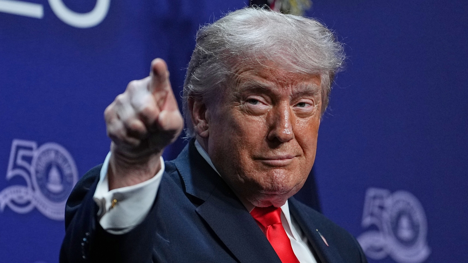 Trump's bizarre ‘squirrel’ comment over cognitive test sparks buzz on social media: ‘Still flexing’