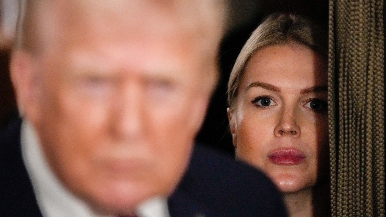 Trump mocked over bizarre ‘grab’ joke about Karoline Leavitt, ‘What a creep’