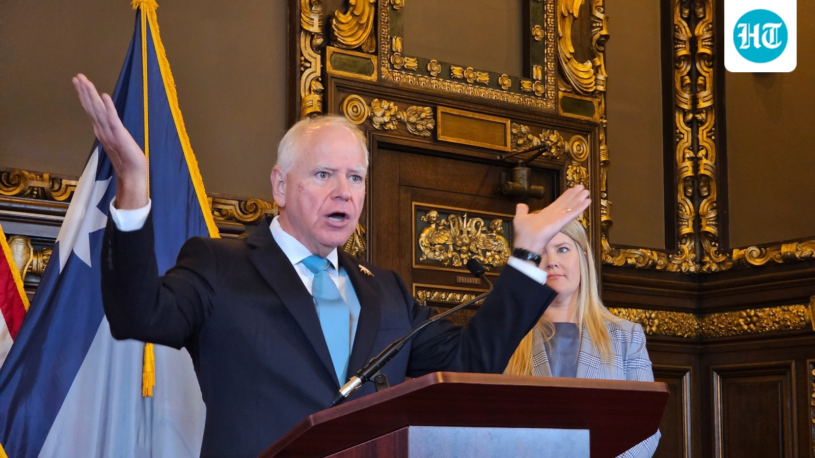 Somali flag at Minnesota Gov. Tim Walz's mansion? Truth behind the viral video