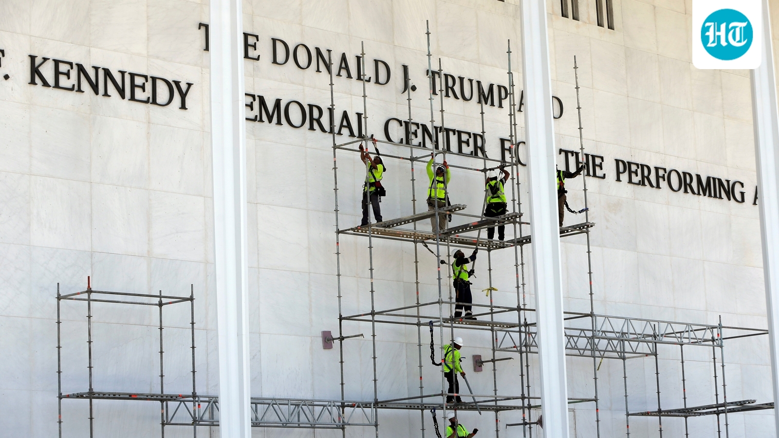 Trump's name removed from Kennedy Center following court ruling