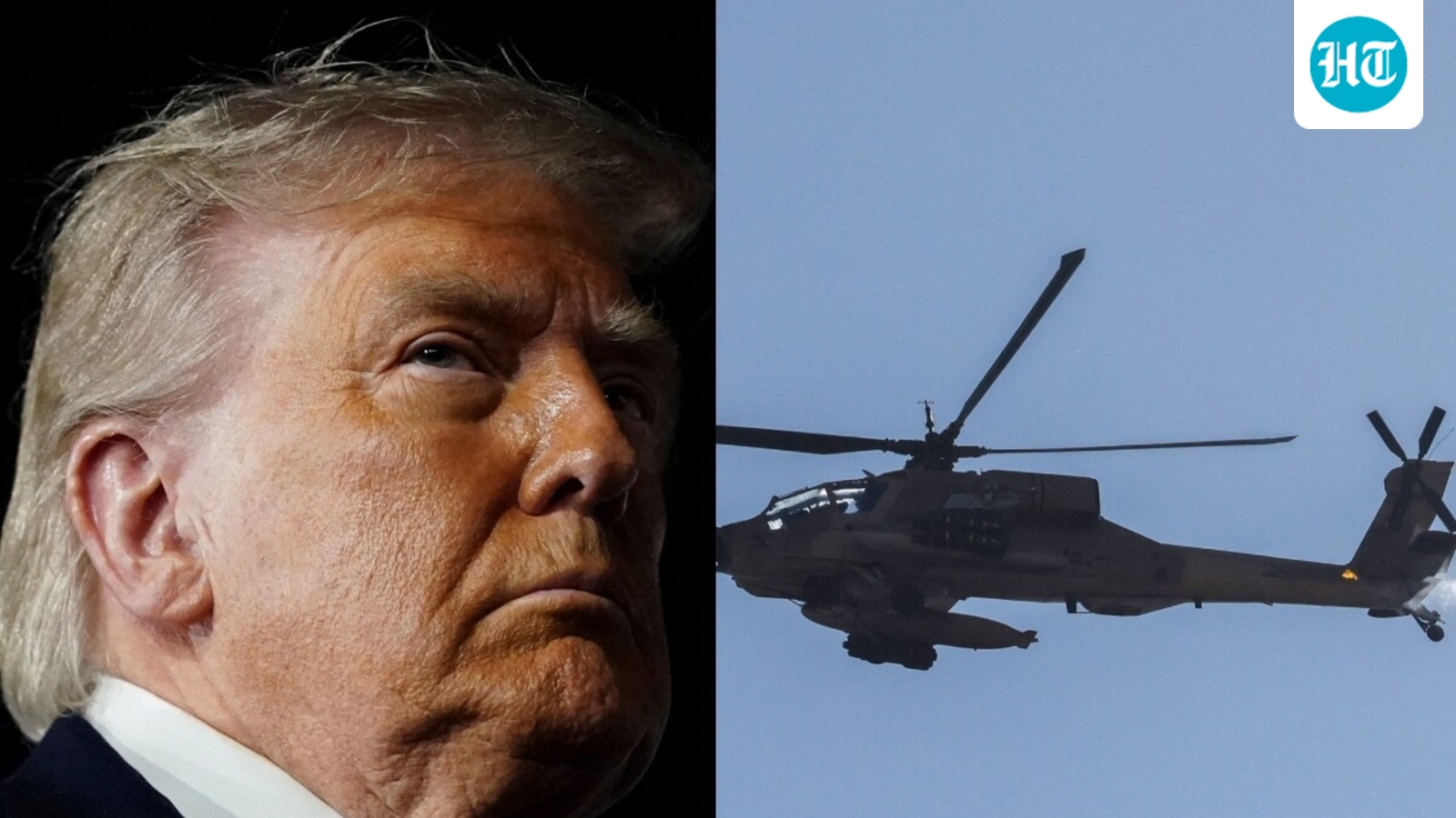 US Apache helicopter crashes near Strait of Hormuz; crew rescued, Trump says 'they are fine'