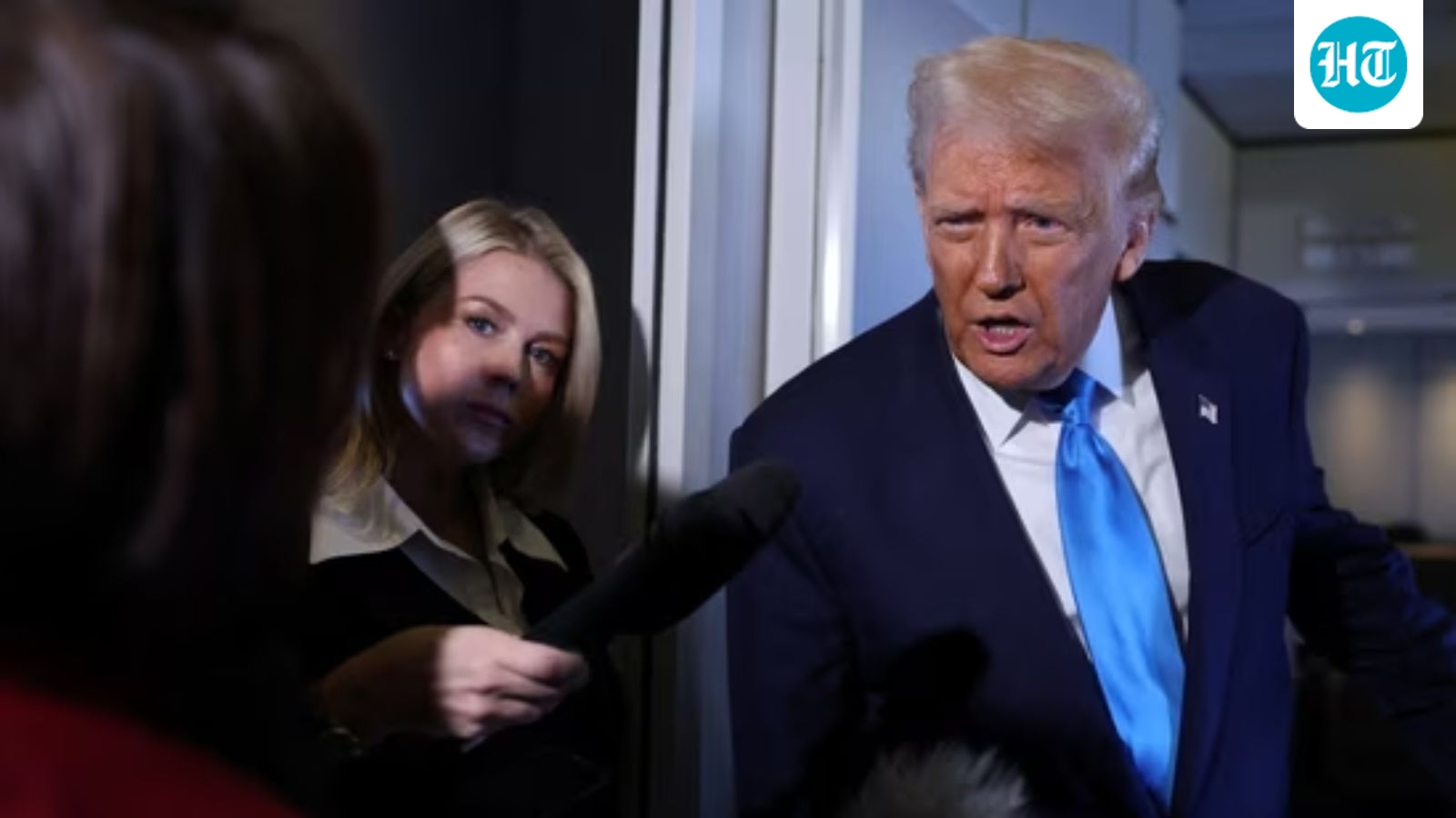 Why did Karoline Leavitt reportedly find Donald Trump with superglue? Bizarre claims surface
