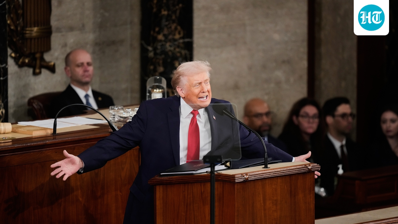 ‘Did Nancy Pelosi stand?’: Trump name-drops Democrats at SOTU; Ilhan Omar calls him a ‘murderer’