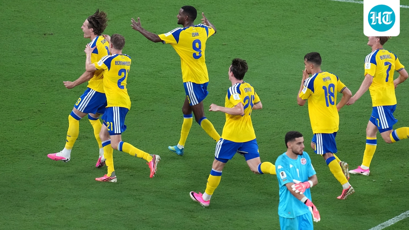 How Sweden's disallowed goal was awarded using cricket-style Snicko technology at FIFA World Cup 2026