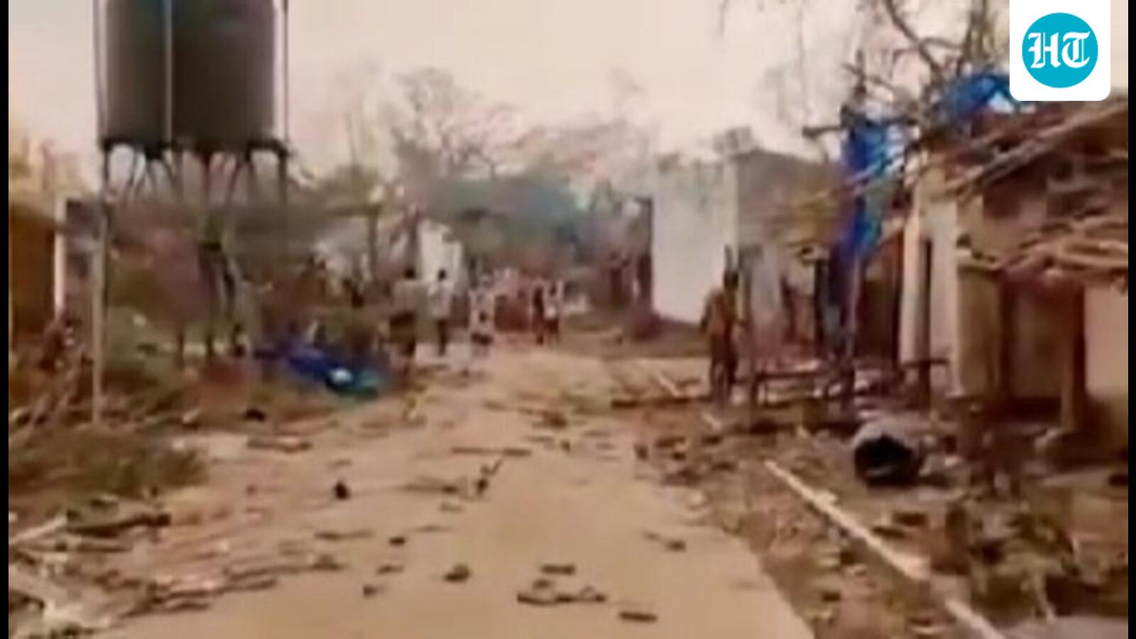 Tornado kills two, injures 17, damages over 100 houses in Odisha’s Mayurbhanj
