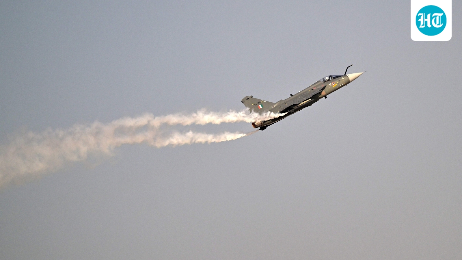 Tejas jet crashes during demonstration at Dubai Air Show