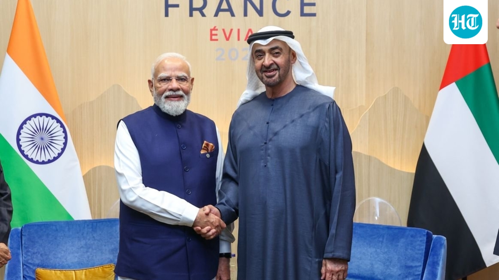 G7 margins: Modi, UAE President call for free navigation in Strait of Hormuz