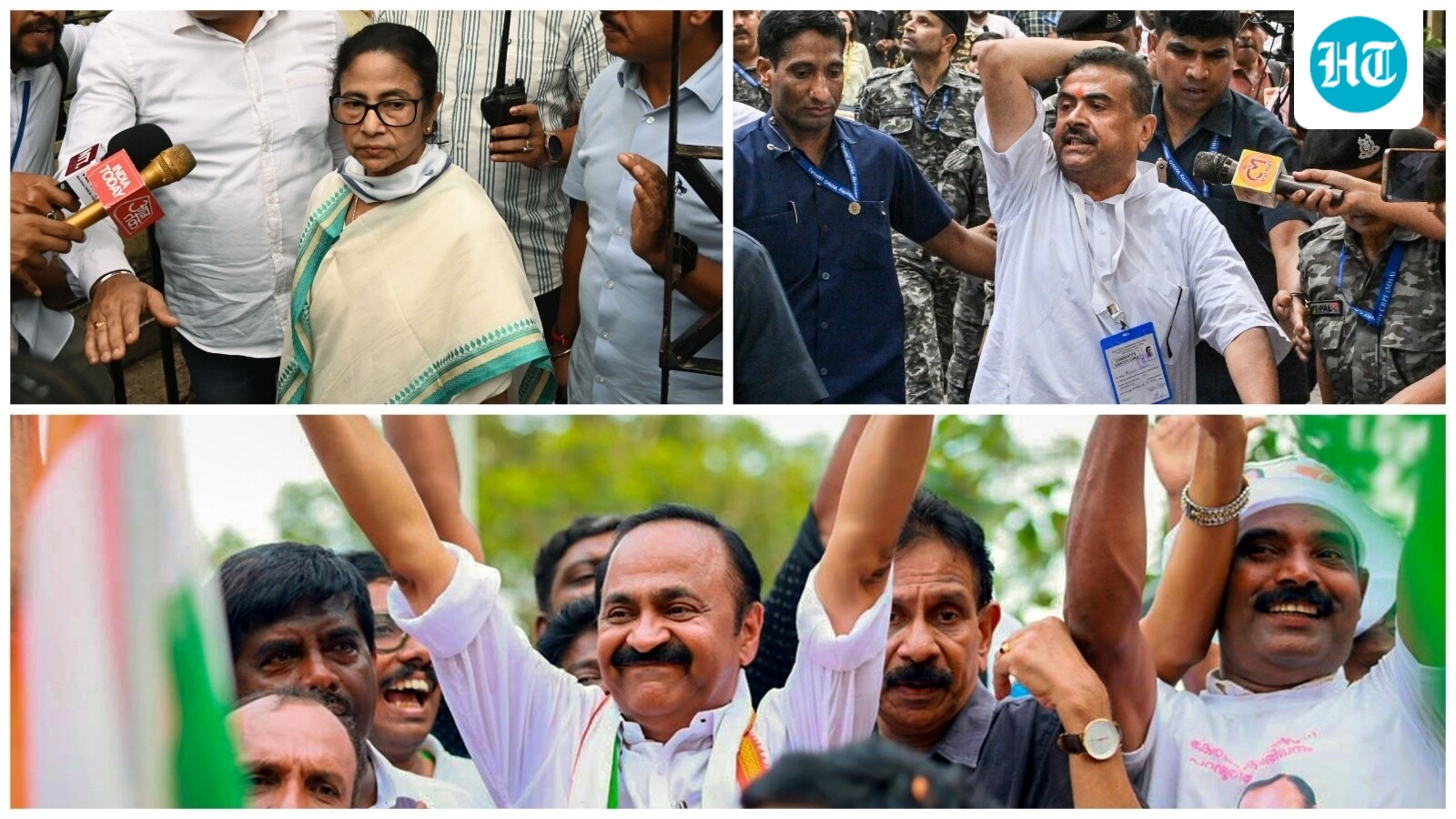 Exit poll results highlights: BJP debut in Bengal, return in Assam, UDF's comeback in Kerala projected