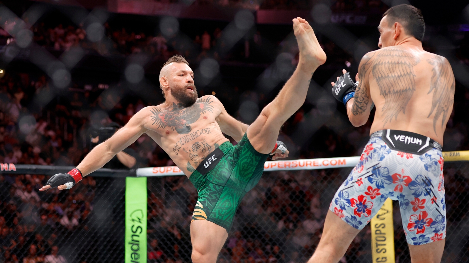 What happened to Conor McGregor? His long-awaited return ends with knee injury at UFC 329 vs. Max Holloway