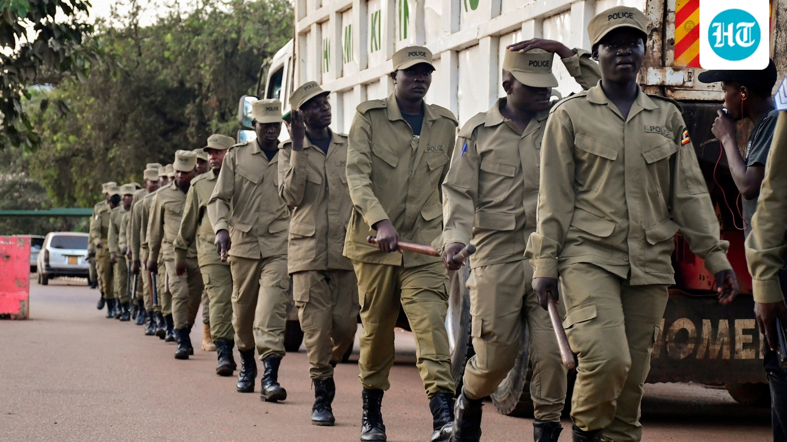 Uganda votes under an internet blackout and police crackdown on opposition