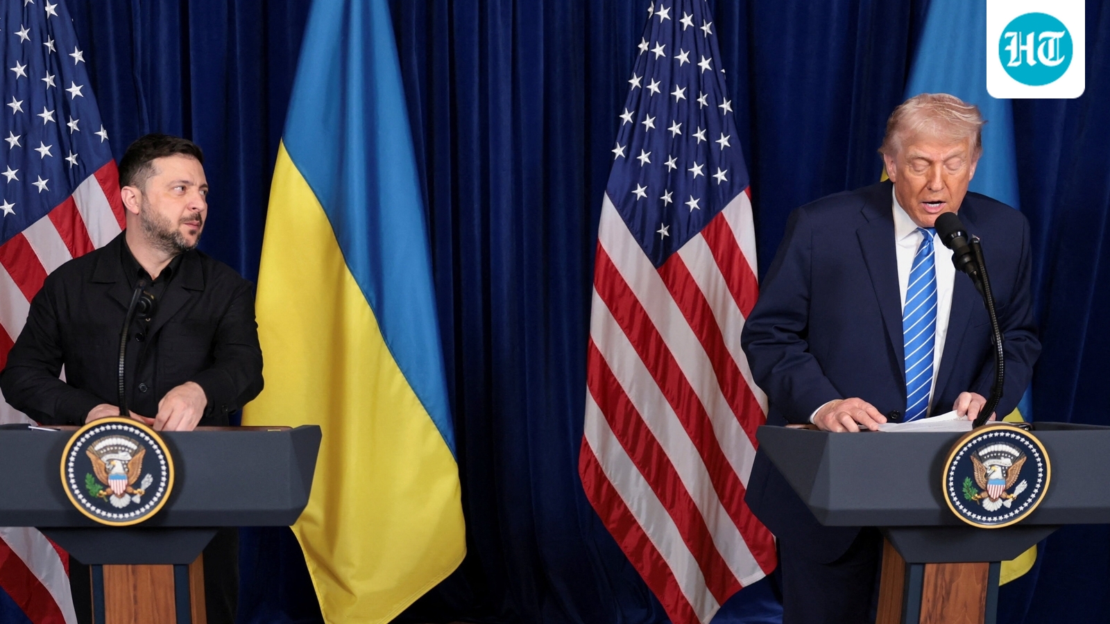 Donald Trump says Russia-Ukraine peace deal ‘close to 95%’ done as Volodymyr Zelensky hails Mar-a-Lago talks