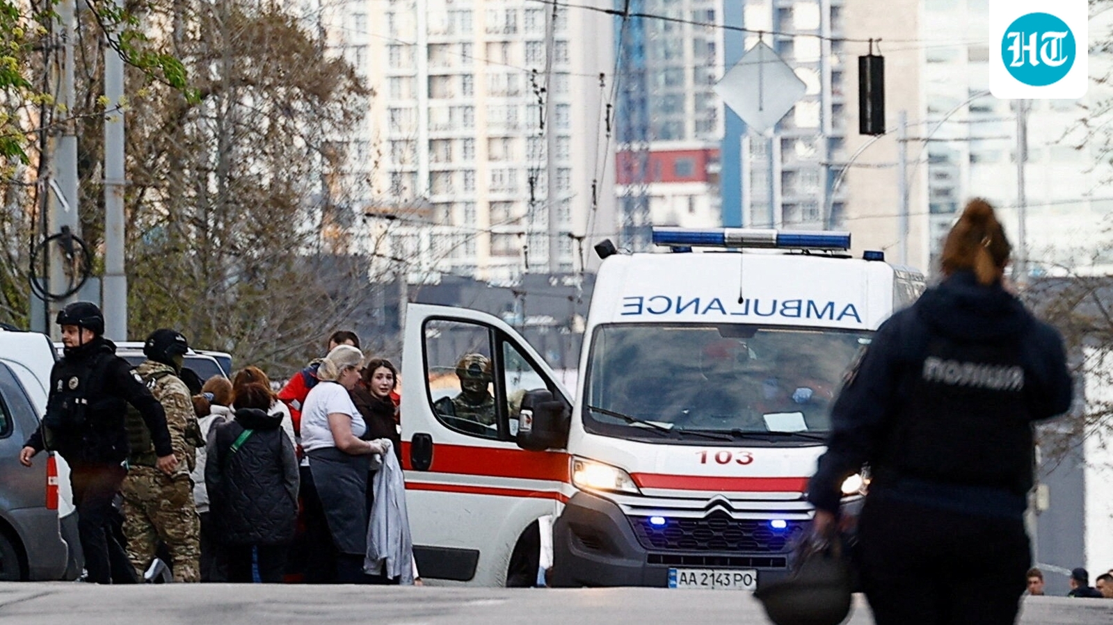 At least 5 people killed in Kyiv shooting, gunman shot dead after hostage situation