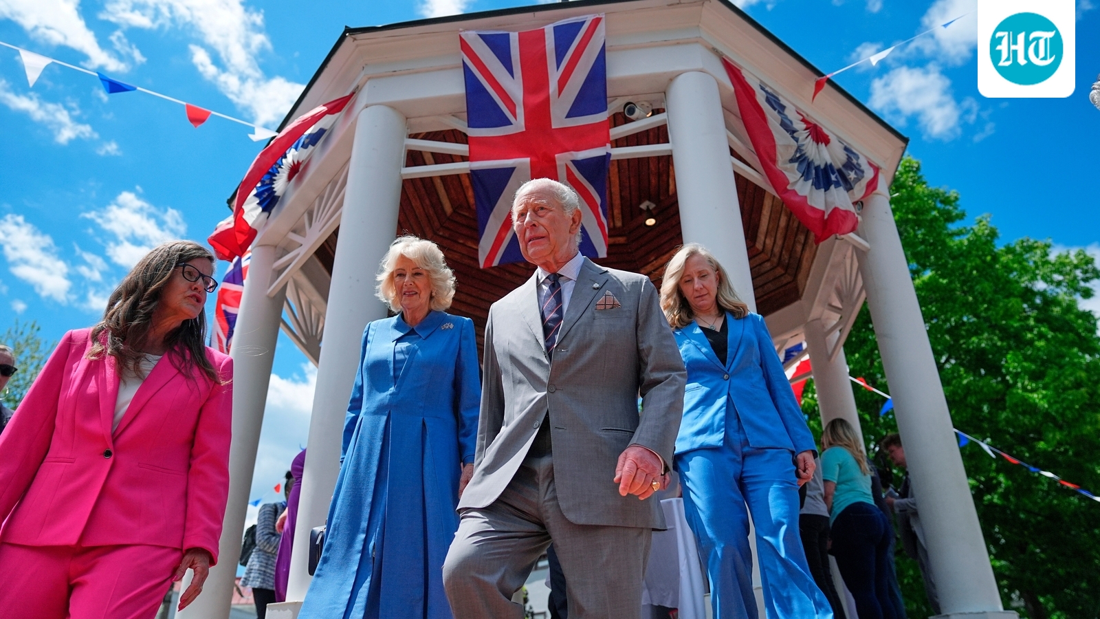 Why Union Jack was upside down during King Charles, Camilla's visit to Arlington Cemetery