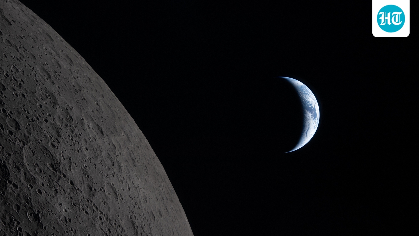 Nasa releases ‘Earthset’ photo by Artemis II crew, 57 years after iconic ‘Earthrise’ shot