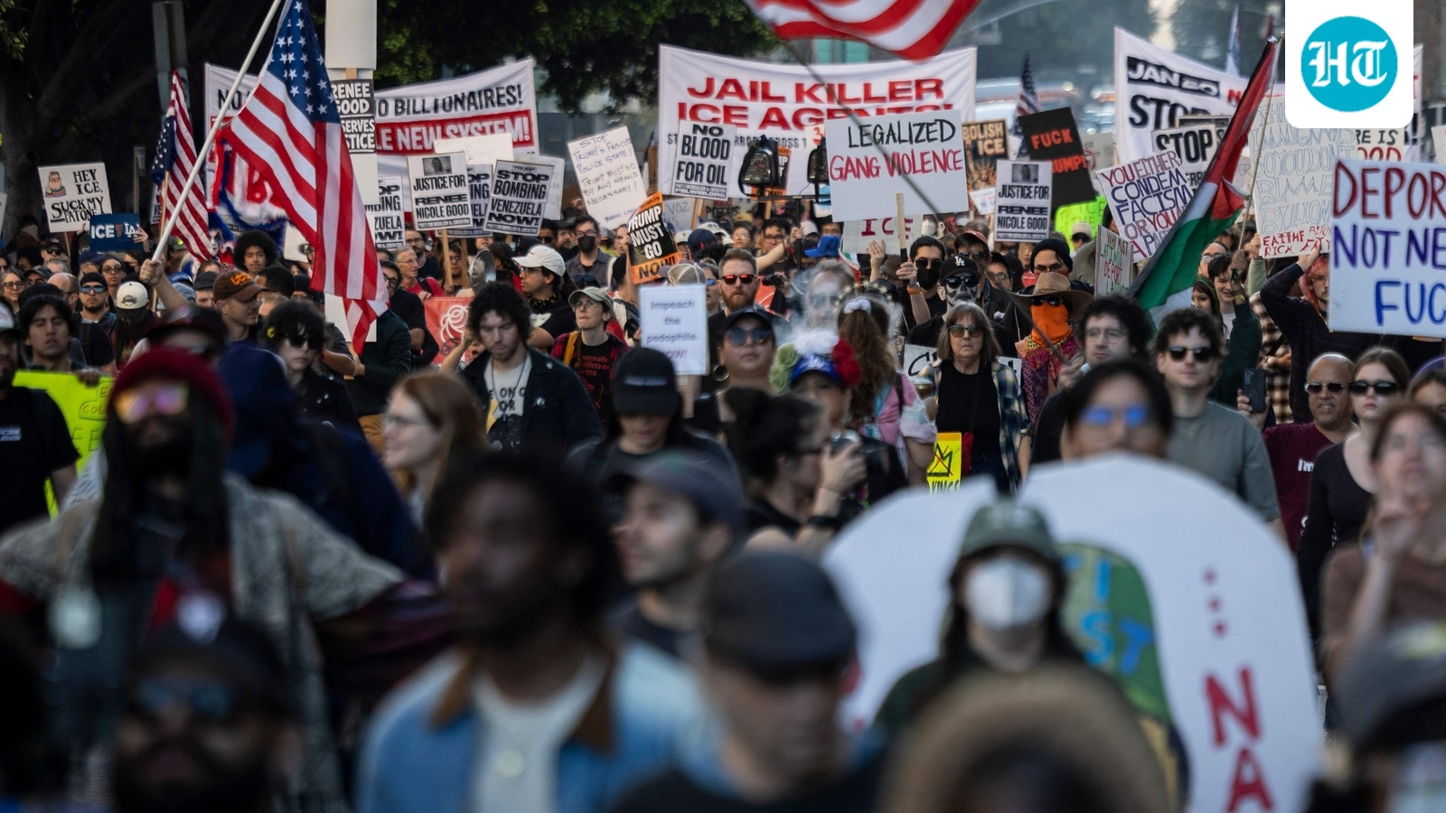 Massive anti-ICE protests erupt in LA, Santa Rosa, Minneapolis, Austin, Philadelphia after Renee Good shooting | Videos