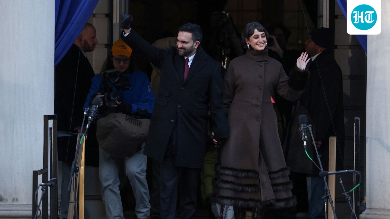 From illustrator to First Lady: Rama Duwaji's chic look turns heads at Mamdani's swearing-in