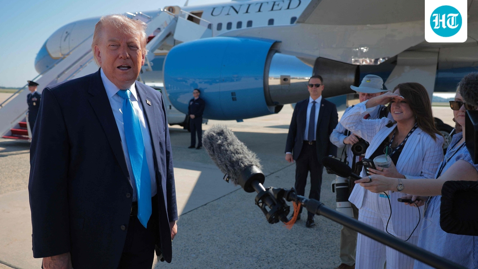 End of an era: Trump becomes last president to fly on iconic Air Force One as legendary plane retires