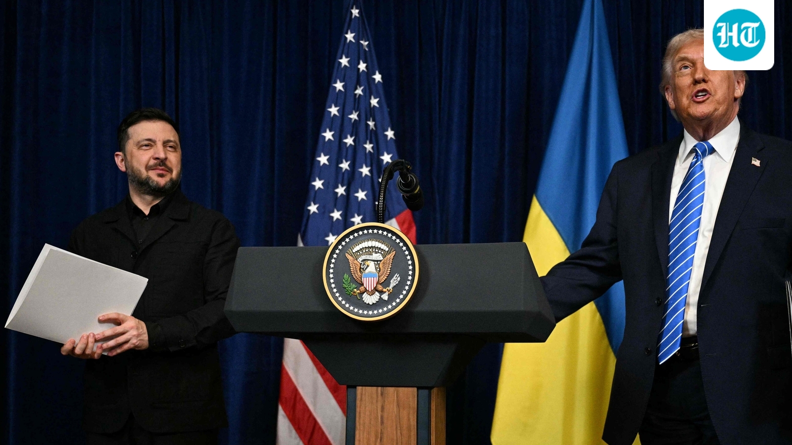 Donbas still unresolved, European leaders looped in: Key points from Trump-Zelensky meet