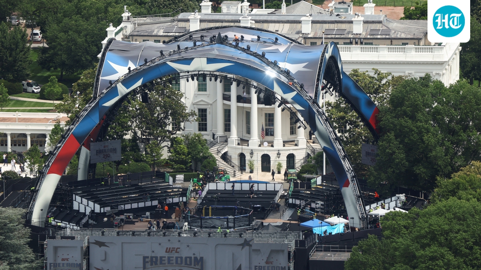 UFC Freedom 250 weather update: What happens if rain disrupts White House Card?