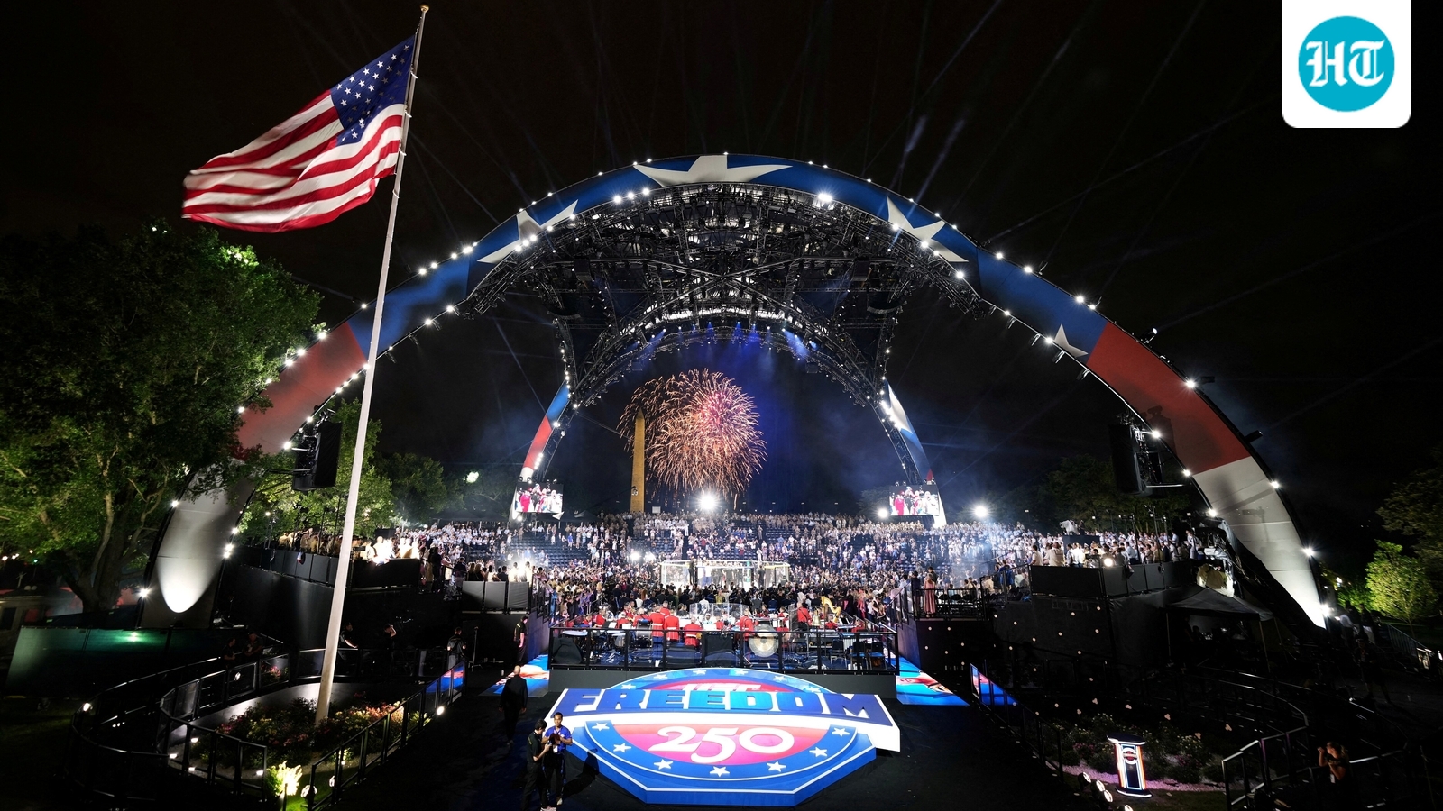 UFC Freedom 250: How many people watched Trump's event worldwide? White House card shatters previous records
