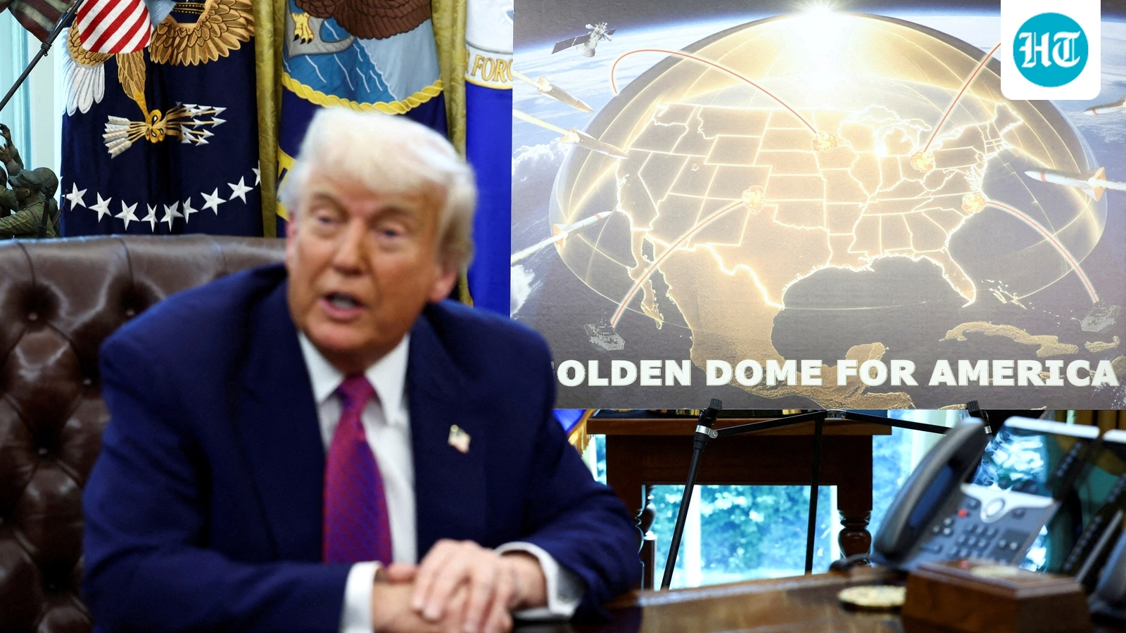 One year on, Trump's Golden Dome missile shield marks little progress