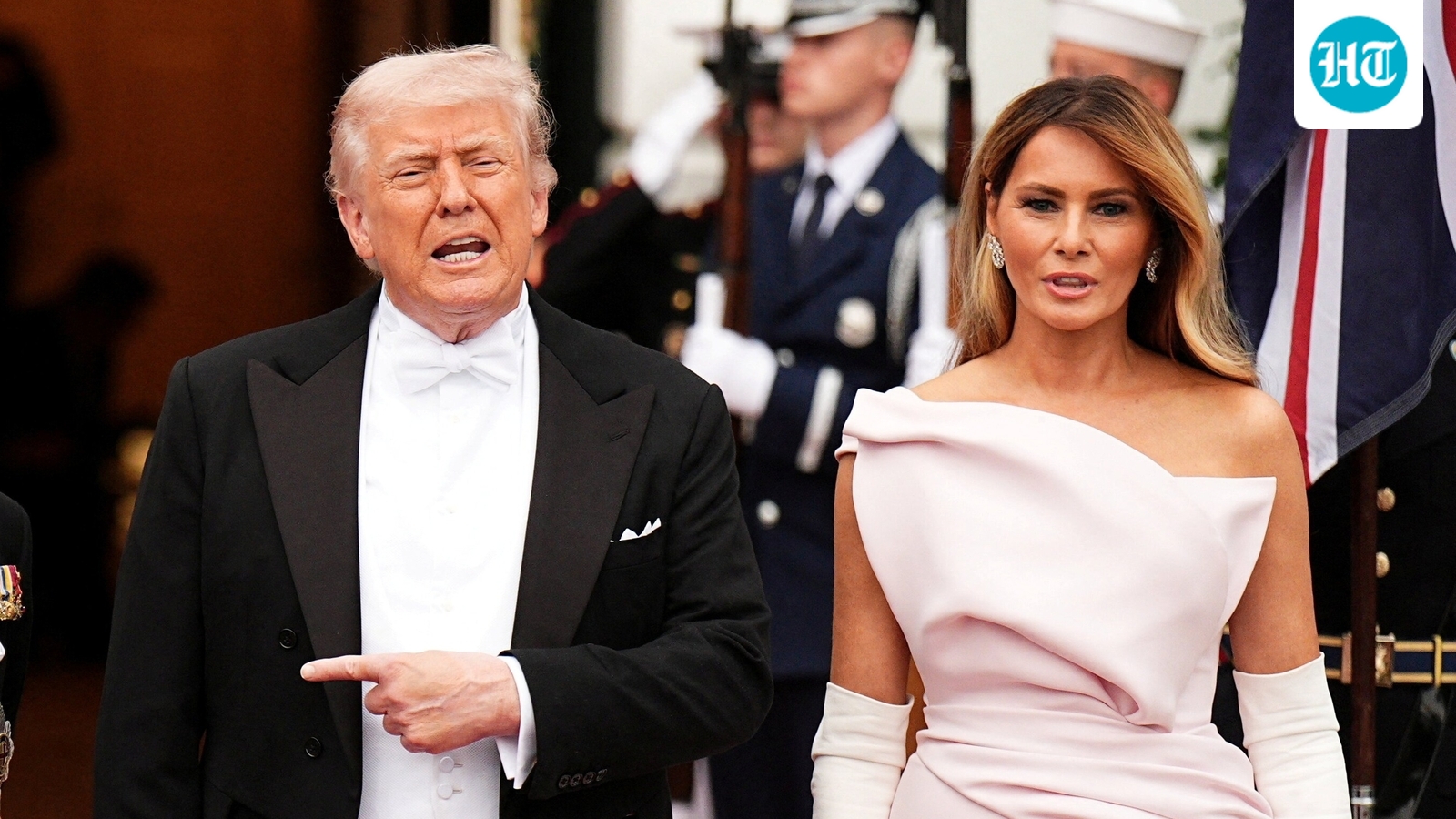 Melania rejects Donald Trump’s hand at King Charles state dinner: Report