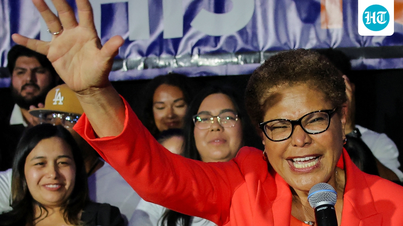 2026 LA Mayor election results: Karen Bass heads to November runoff for reelection