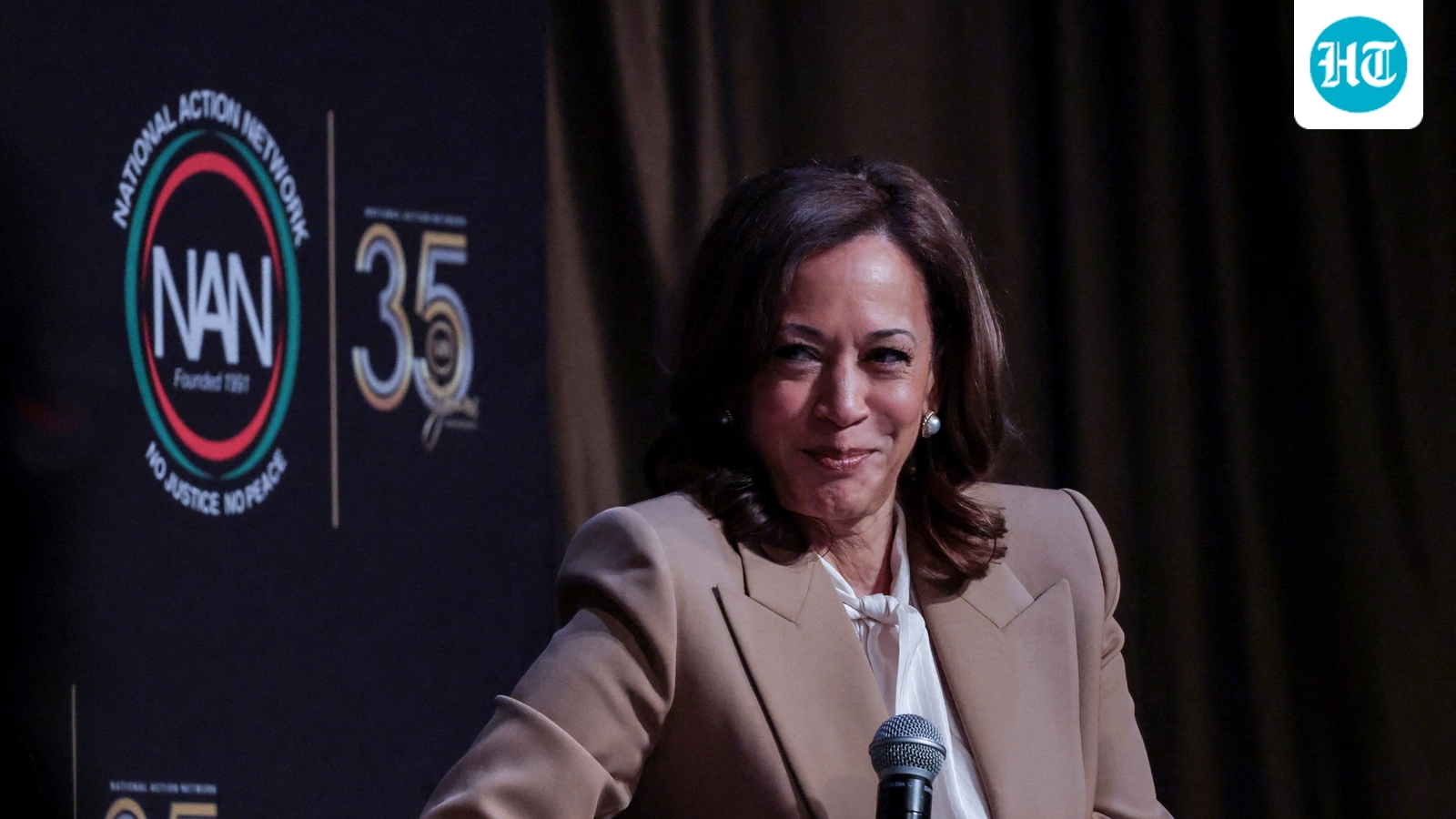 'Cringe Kamala strikes again': Harris' botched Trump 'mob boss' impression goes viral after 2028 hint