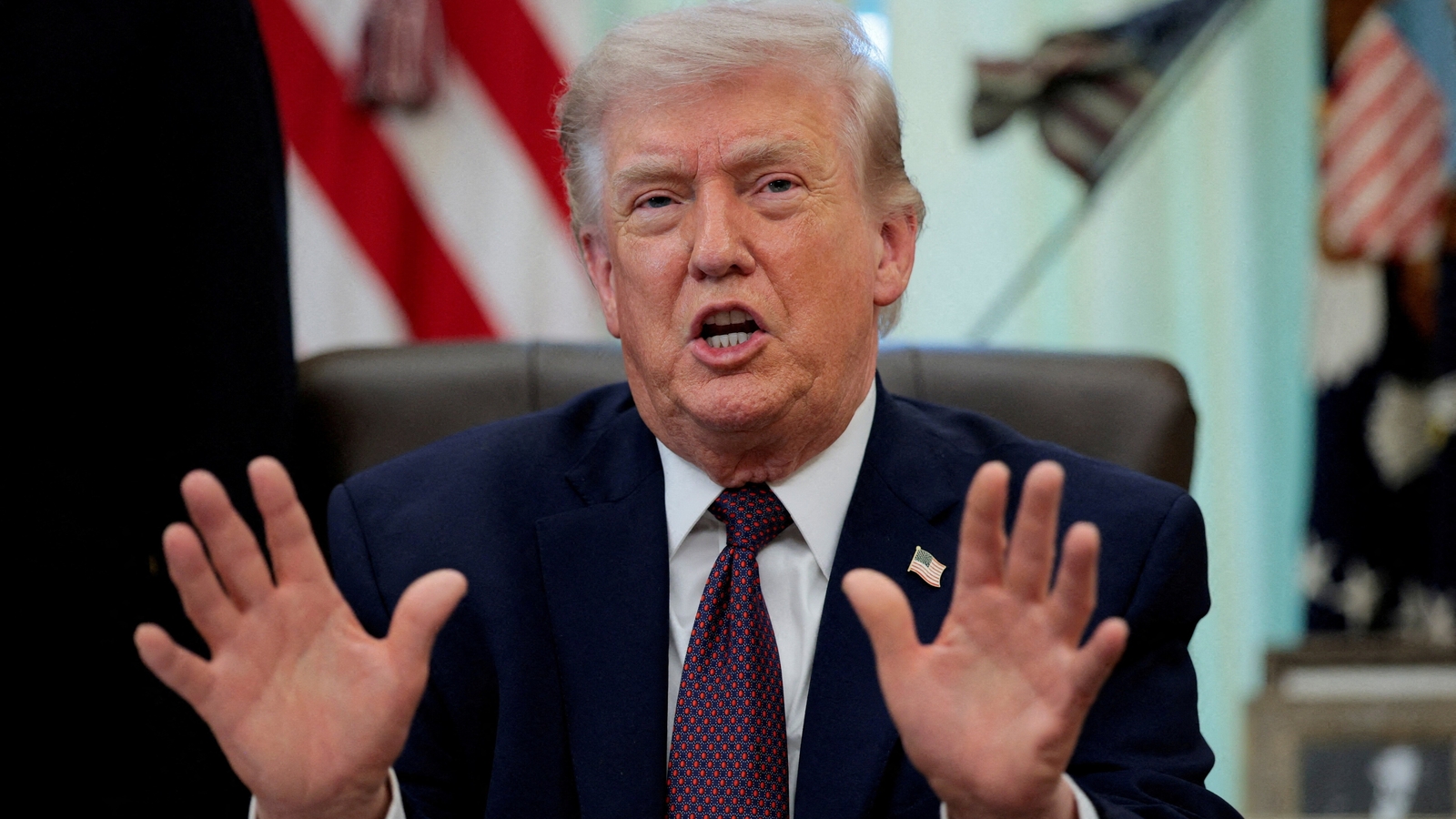 Iran war news LIVE: Trump shares cryptic post as US prohibits deals with Tehran to cross Strait of Hormuz